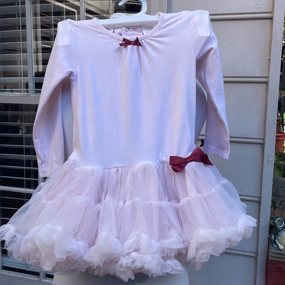 FAO Schwarz Girls Pink Tutu Dress SIze 4T